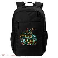 Sufism Islamic Arabic Calligraphy Art Sufi Whirling Backpack thumb 0