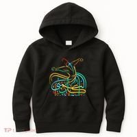 Sufism Islamic Arabic Calligraphy Art Sufi Whirling Kids Hoodie thumb 0