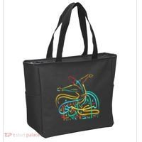 Sufism Islamic Arabic Calligraphy Art Sufi Whirling Tote Bag thumb 2