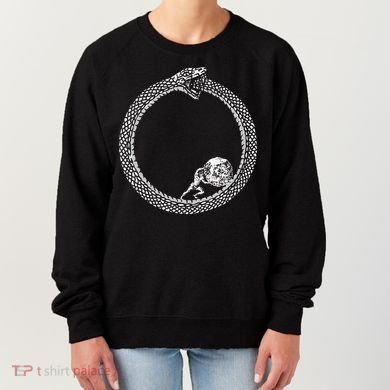 Sisyphus In An Ouroboros Snake Women's Sweatshirt