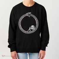 Sisyphus In An Ouroboros Snake Women's Sweatshirt thumb 0