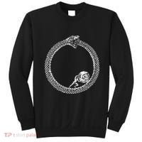 Sisyphus In An Ouroboros Snake Sweatshirt thumb 0