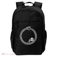 Sisyphus In An Ouroboros Snake Backpack thumb 0