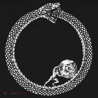 Sisyphus In An Ouroboros Snake Mousepad thumb 1