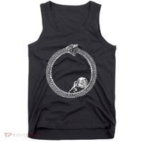 Sisyphus In An Ouroboros Snake Tank Top thumb 0