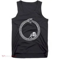 Sisyphus In An Ouroboros Snake Tank Top thumb 0