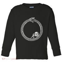 Sisyphus In An Ouroboros Snake Toddler Long Sleeve Shirt thumb 0