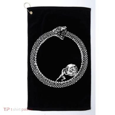 Sisyphus In An Ouroboros Snake Golf Towel