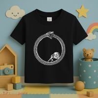 Sisyphus In An Ouroboros Snake Toddler T-Shirt thumb 3