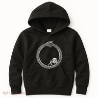 Sisyphus In An Ouroboros Snake Kids Hoodie thumb 0