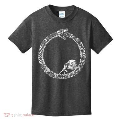 Sisyphus In An Ouroboros Snake Kids T-Shirt