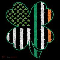 Shamrocks Irish American Flag Beautiful St Patricks Day Coffee Mug thumb 5