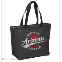 Someone In Arizona Loves Me Arizona Tote Bag thumb 2