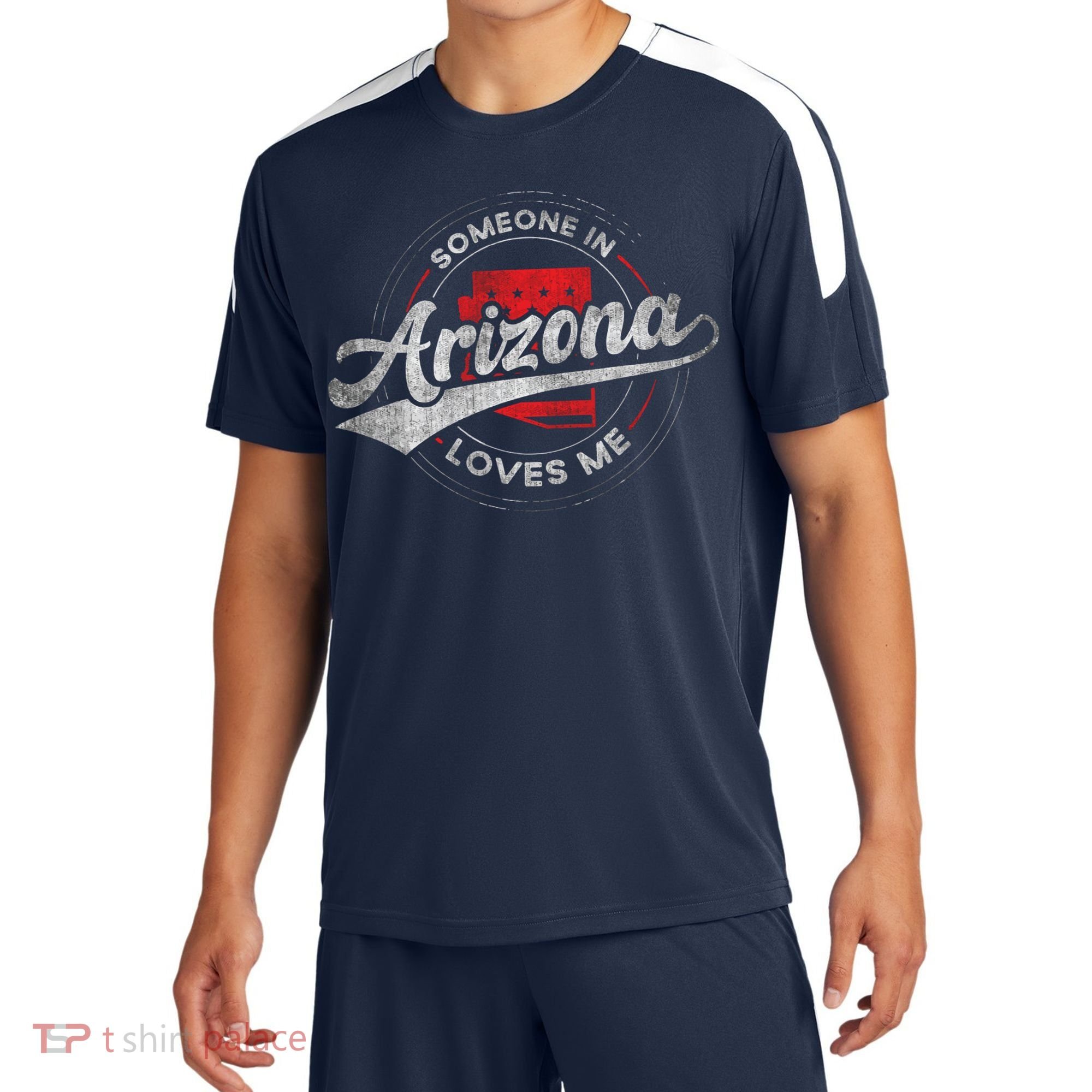 Someone In Arizona Loves Me Arizona Sport-Tek Competitor United Soccer Jersey