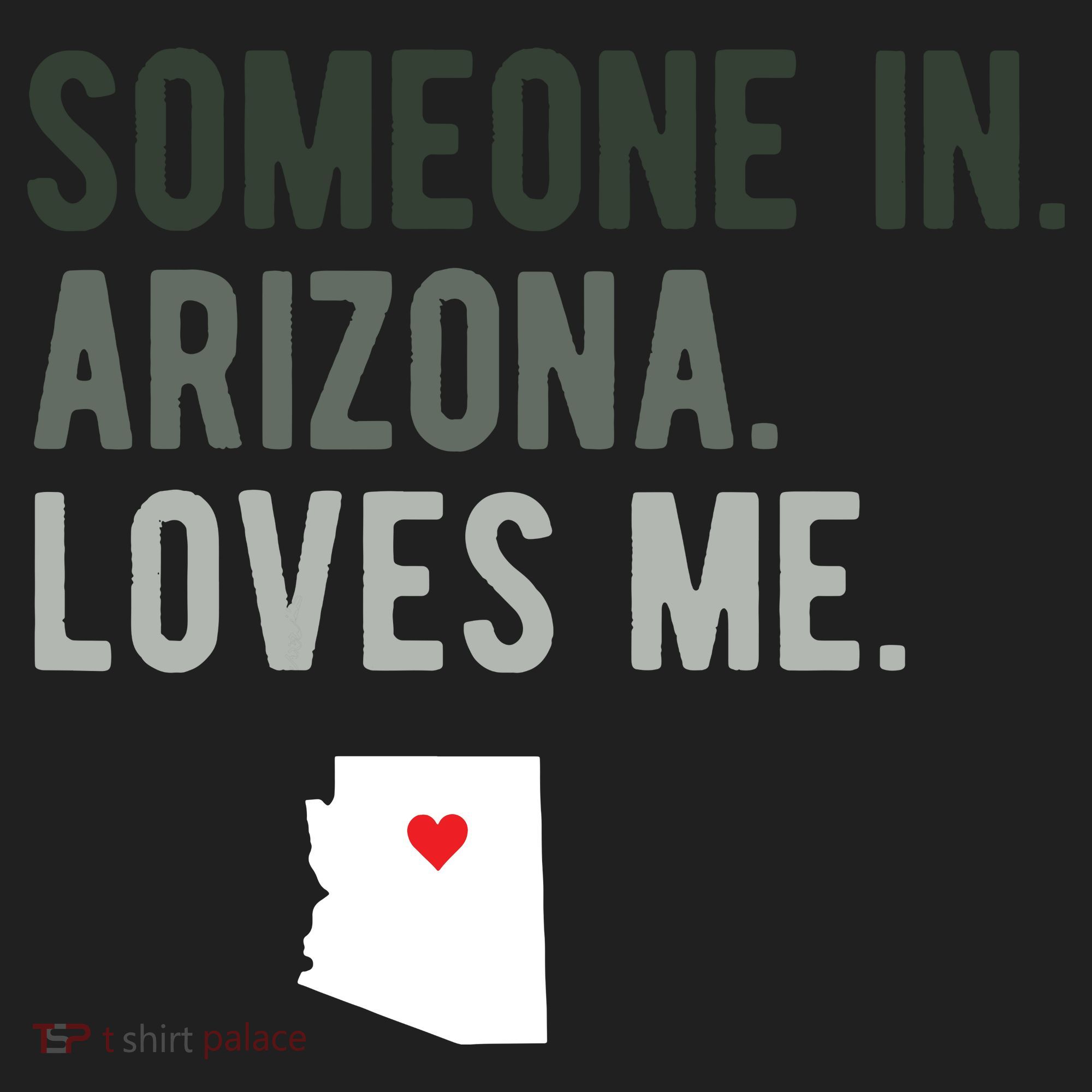 Someone In Arizona Loves Me Gift Az Home State Golf Towel