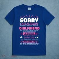 Sorry I Am Already Taken By Freaking Awesome Friend Meaningful Gift T-Shirt thumb 5