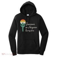 Someone In Arizona Loves Me Retro Cactus Women's Hoodie thumb 0