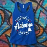 Someone In Alabama Loves Me Women's Tank Top thumb 3