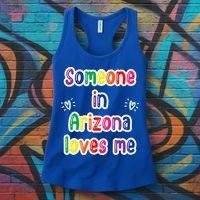 Someone In Arizona Loves Me Women's Tank Top thumb 3