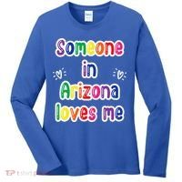 Someone In Arizona Loves Me Women's Long Sleeve Shirt thumb 0