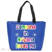 Someone In Arizona Loves Me Tote Bag thumb 0