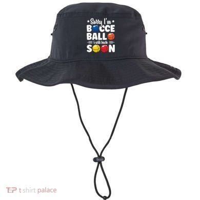 Sorry IM Bocce Ball I Will Back Soon Bocce Ball Gift Bucket Hat