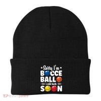 Sorry IM Bocce Ball I Will Back Soon Bocce Ball Gift Beanie thumb 0