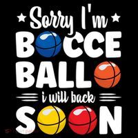 Sorry IM Bocce Ball I Will Back Soon Bocce Ball Gift Women's Hoodie thumb 2