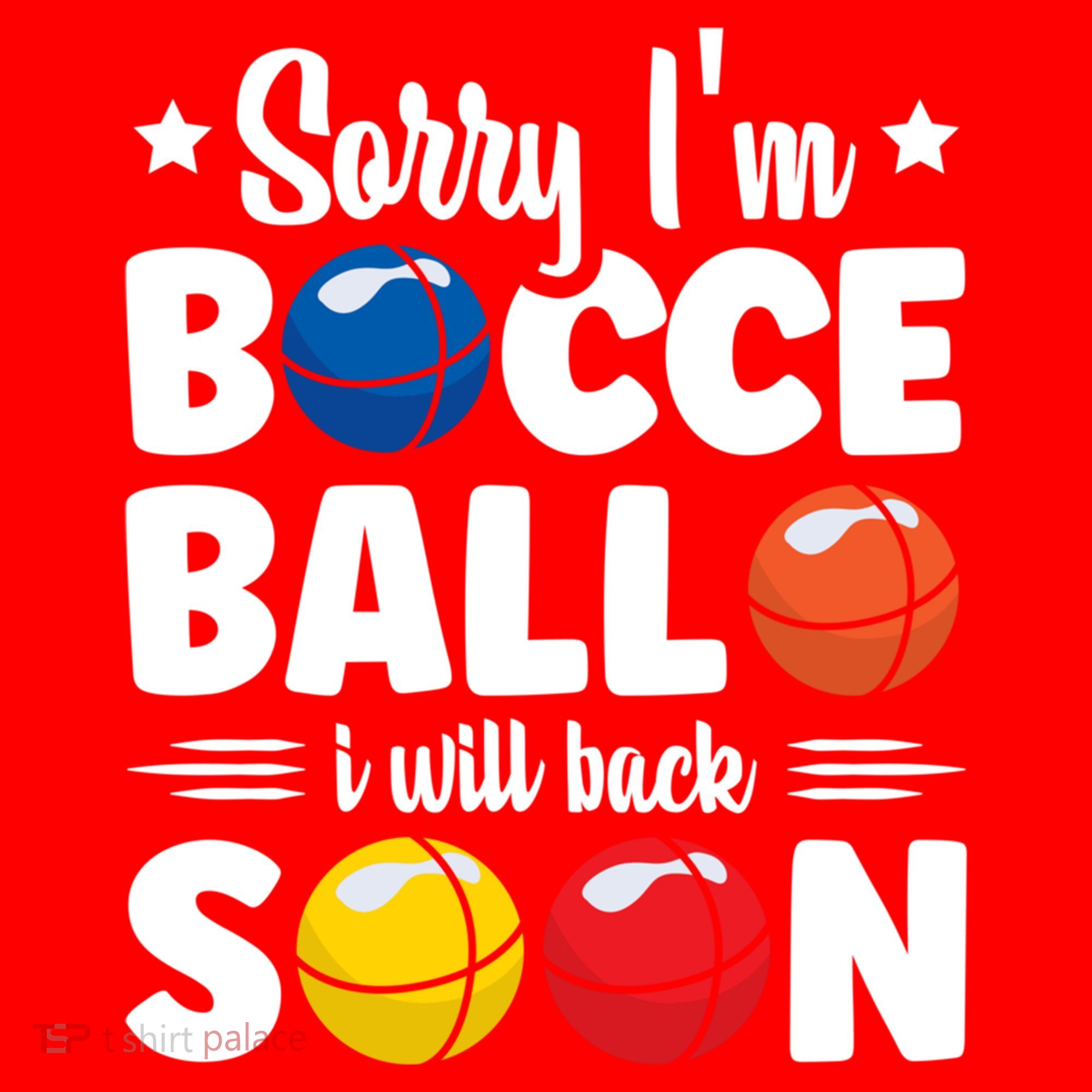 Sorry IM Bocce Ball I Will Back Soon Bocce Ball Gift Santa Hat