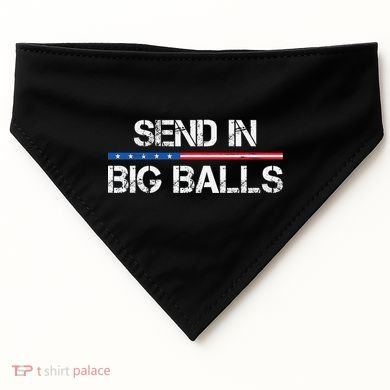 Send In Big Balls Doge D.O.G.E USA-Made Doggie Bandana