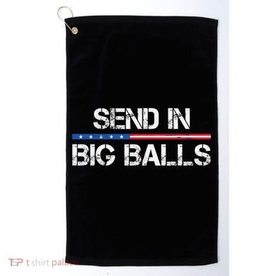 Send In Big Balls Doge D.O.G.E Golf Towel