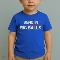Send In Big Balls Doge D.O.G.E Toddler T-Shirt thumb 2