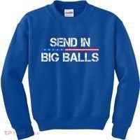 Send In Big Balls Doge D.O.G.E Kids Sweatshirt thumb 0