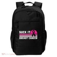 Suck It Breast Cancer Awareness Backpack thumb 0