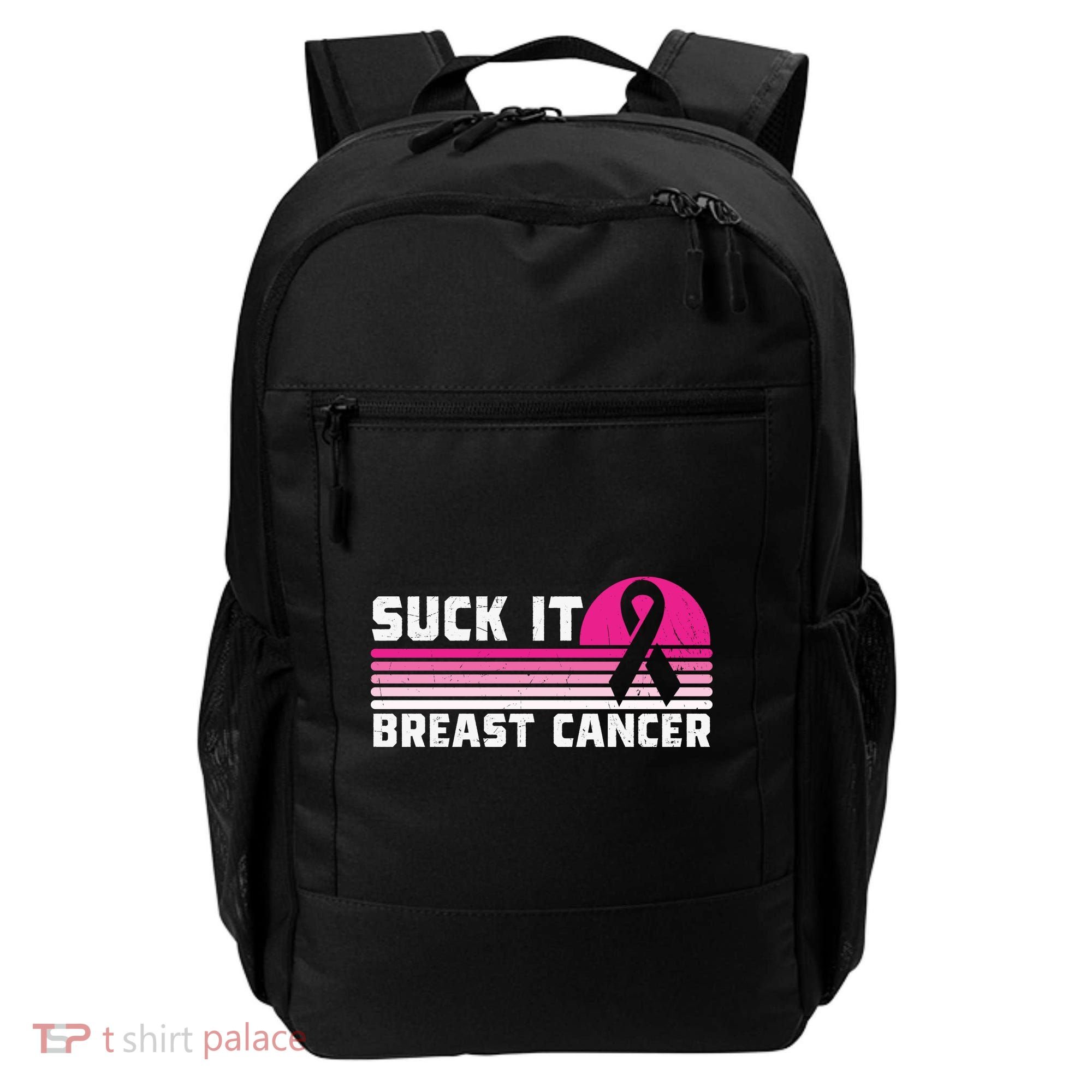 Suck It Breast Cancer Awareness Backpack