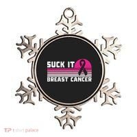 Suck It Breast Cancer Awareness Ornament thumb 0