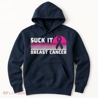 Suck It Breast Cancer Awareness Hoodie thumb 0