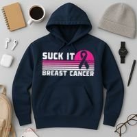 Suck It Breast Cancer Awareness Hoodie thumb 3