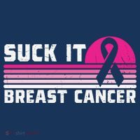 Suck It Breast Cancer Awareness Long Sleeve Shirt thumb 2