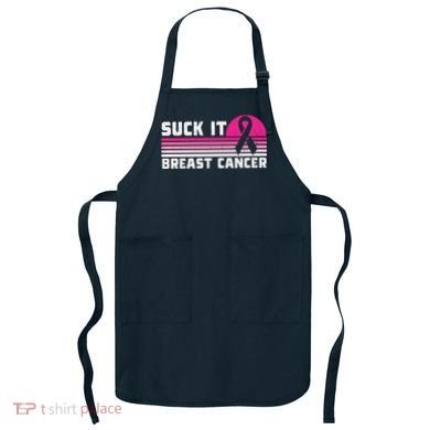 Suck It Breast Cancer Awareness Apron