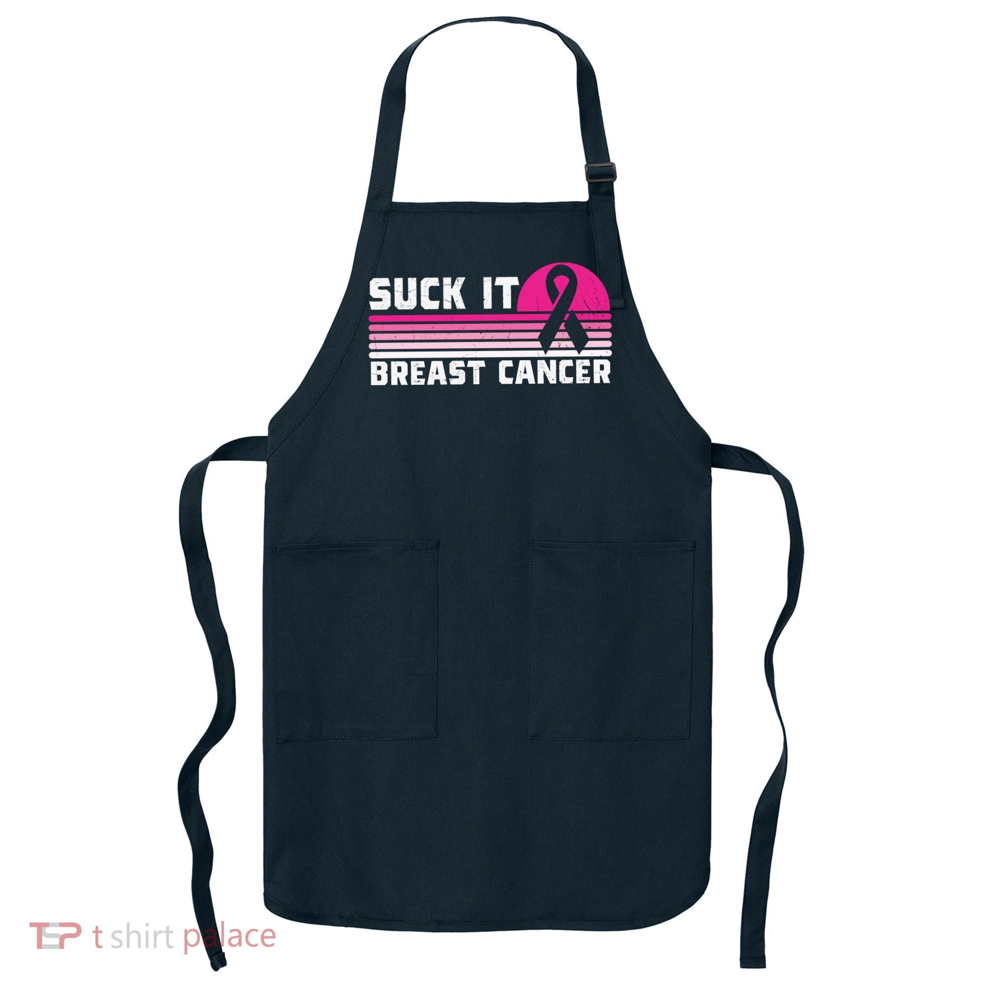 Suck It Breast Cancer Awareness Apron