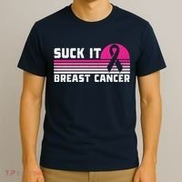 Suck It Breast Cancer Awareness T-Shirt thumb 3