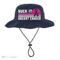 Suck It Breast Cancer Awareness Bucket Hat thumb 0