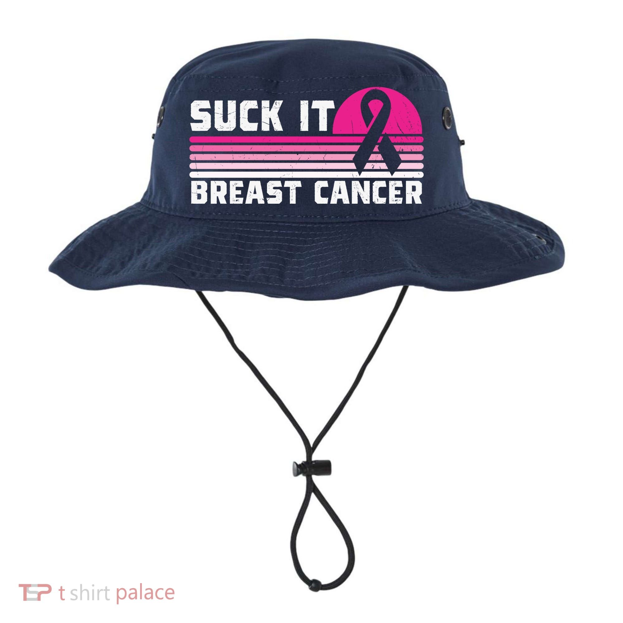 Suck It Breast Cancer Awareness Bucket Hat