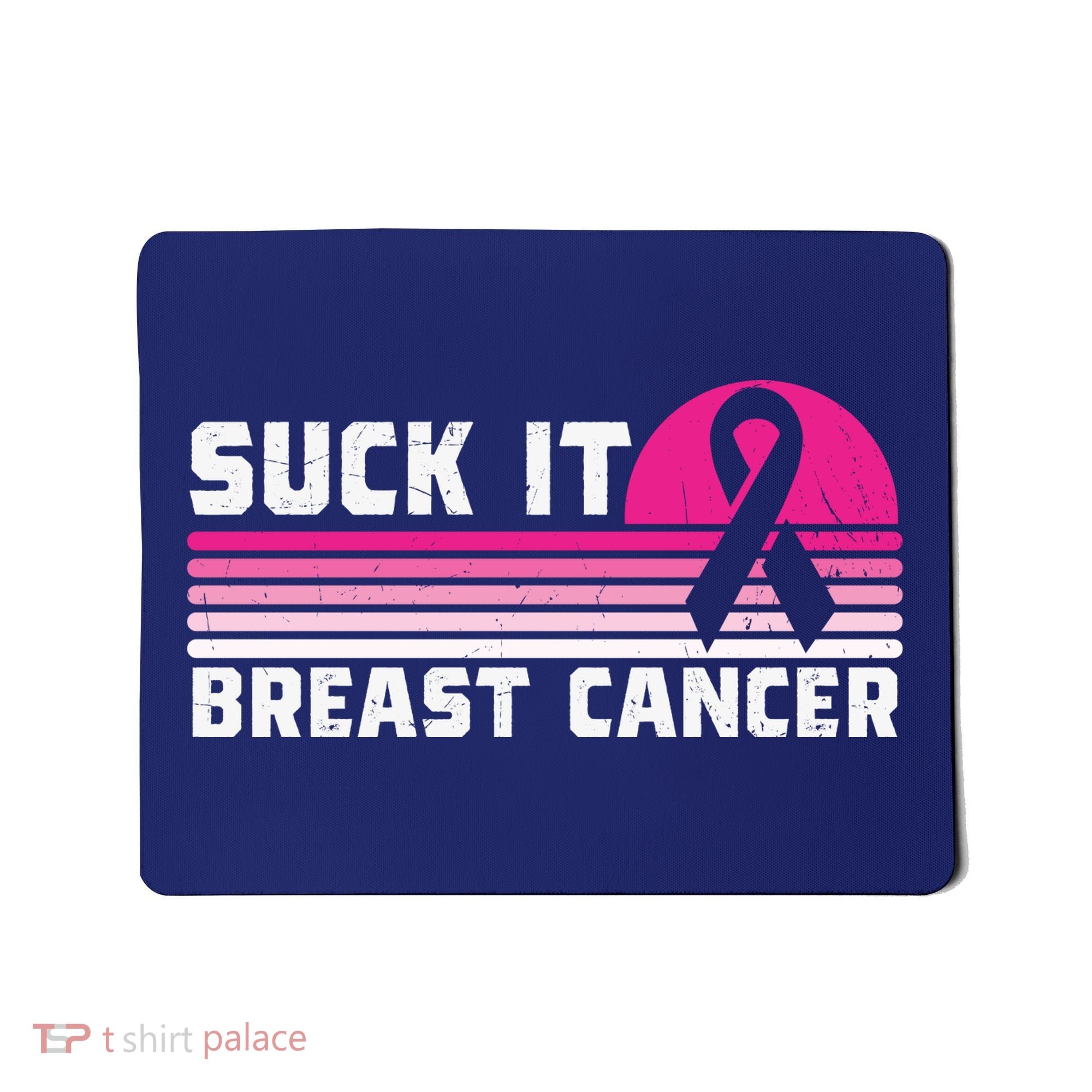 Suck It Breast Cancer Awareness Mousepad