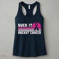 Suck It Breast Cancer Awareness Women's Tank Top thumb 3