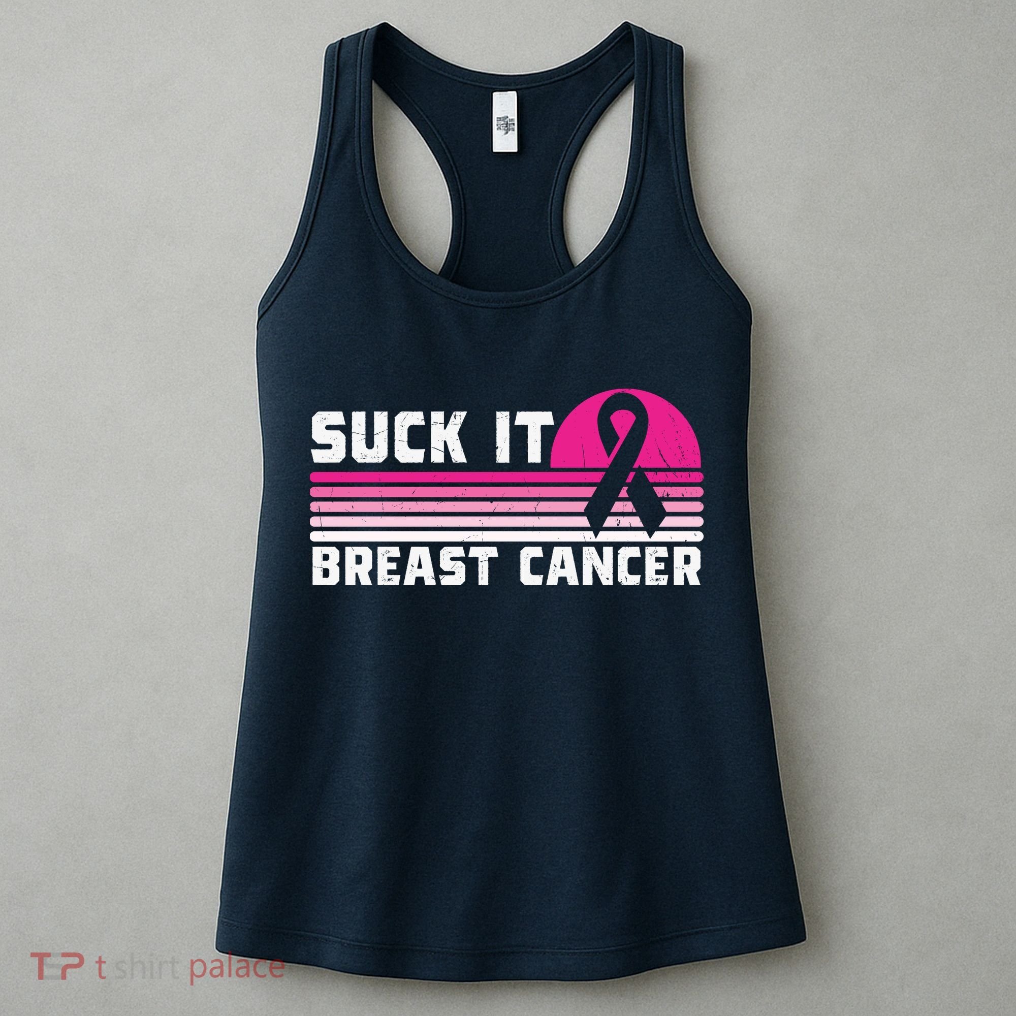 Suck It Breast Cancer Awareness Women's Tank Top
