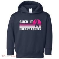 Suck It Breast Cancer Awareness Toddler Hoodie thumb 0
