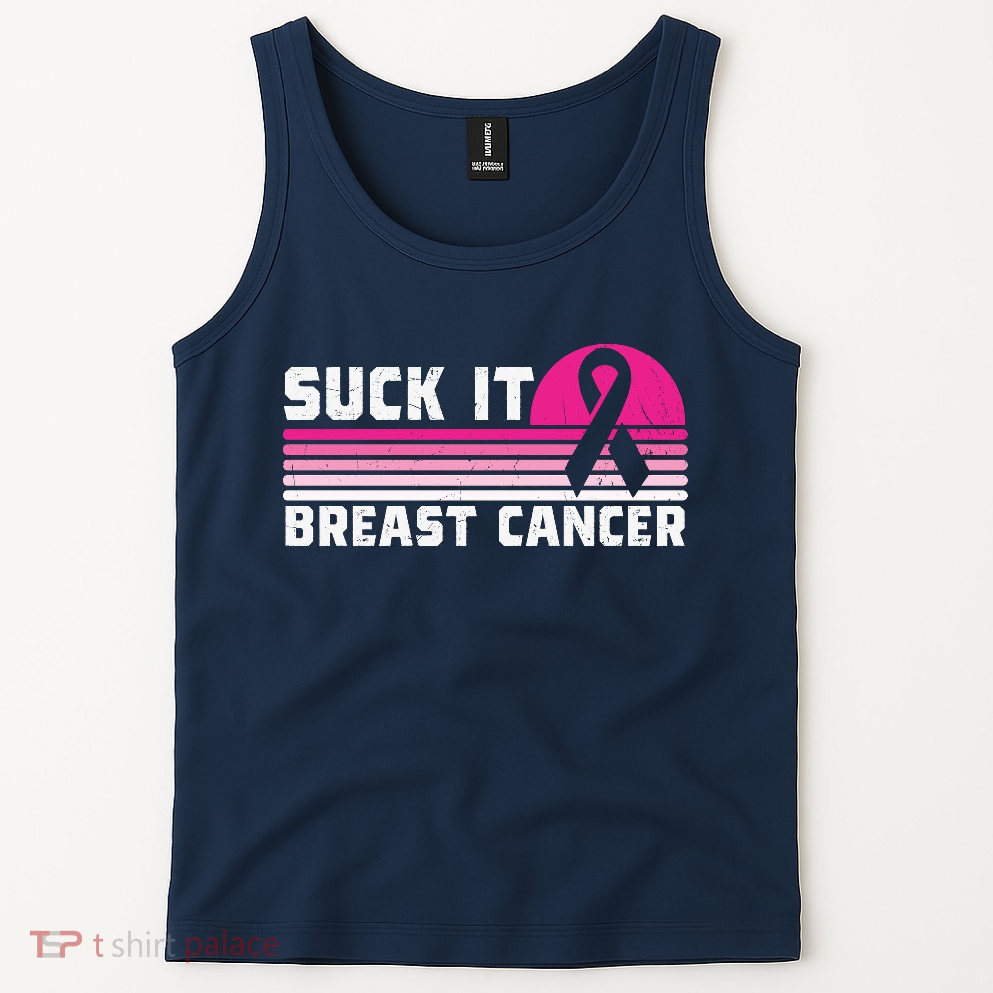 Suck It Breast Cancer Awareness Tank Top