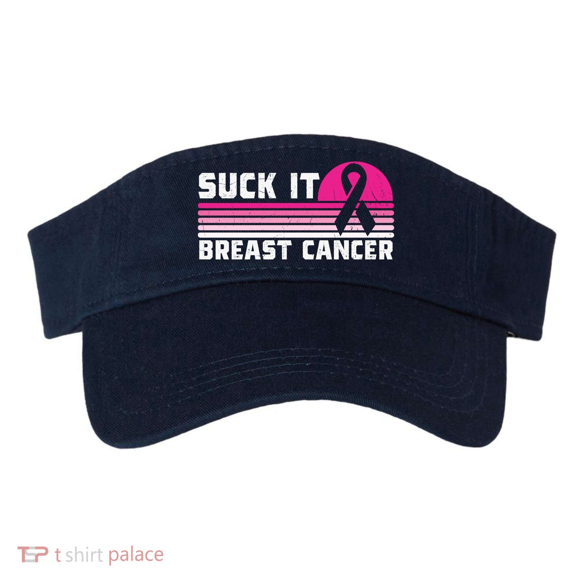 Suck It Breast Cancer Awareness Visor